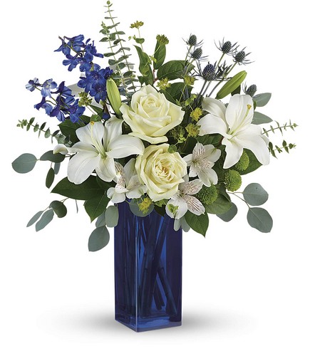 Calming Cobalt Bouquet